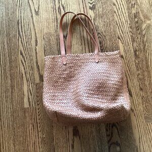 Madewell Medium (the Transport) Tote - Woven Leather
